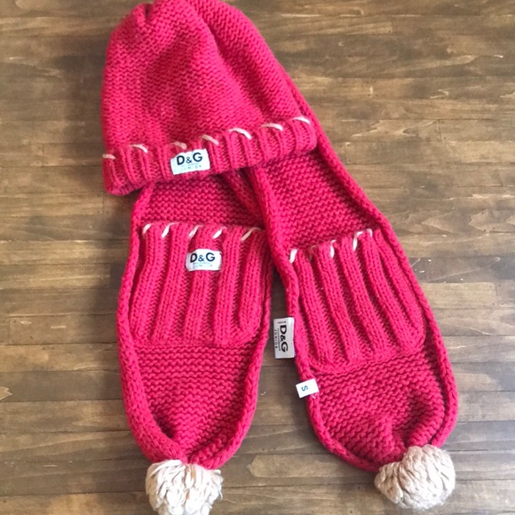 Junior dolce and Gabbana scarf and hat main image 11